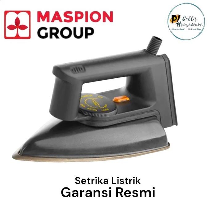 READY MASPION SETRIKA LISTRIK EX1010BB HITAM - GOSOKAN BAJU ANTI LENGKET SHOPEE