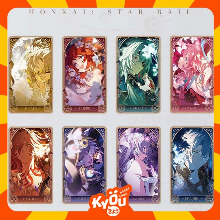 

Hyacine - Mydei - Phainon Amphoreus' Saga of Heroes Series Laser Collectible Card - Honkai: Star Rail (7x12cm)