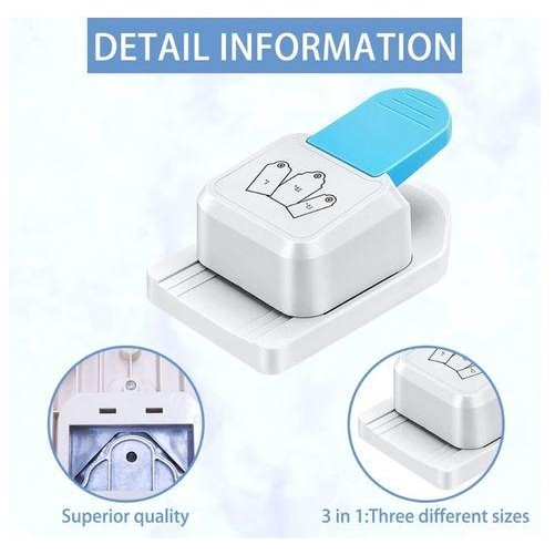 

Tags Puncher 3 In 1 - Pembolong Kertas Bentuk Tag 3 Ukuran