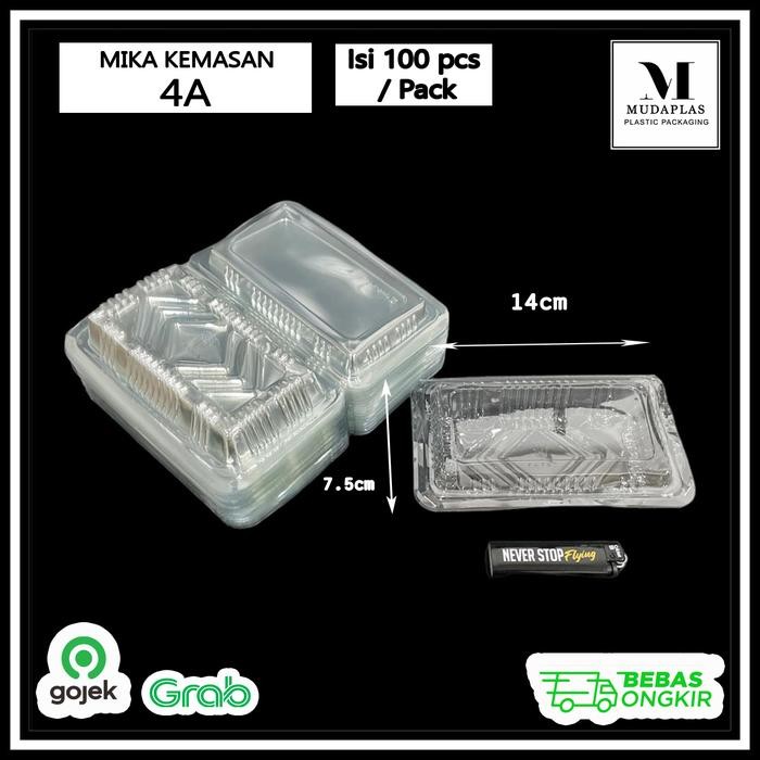JT Mika 4A isi 100 pcs Mika Plastik Kue 4A isi 100 pcs