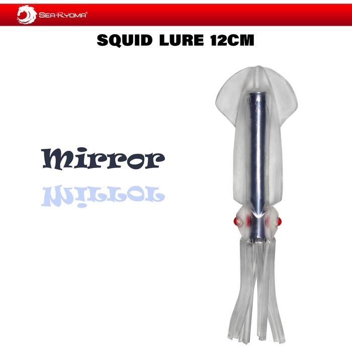 Daiwa Sportindo - Squid Soft Lure 12 Cm/ Bait - Cumi Karet - Umpan Layur