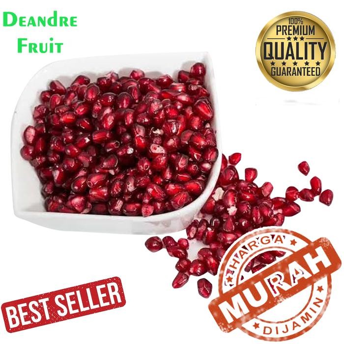 

TERLARIS GROSIR MURAH 500gr Biji Buah Delima Merah Import Red Pomegranate READY STOCK