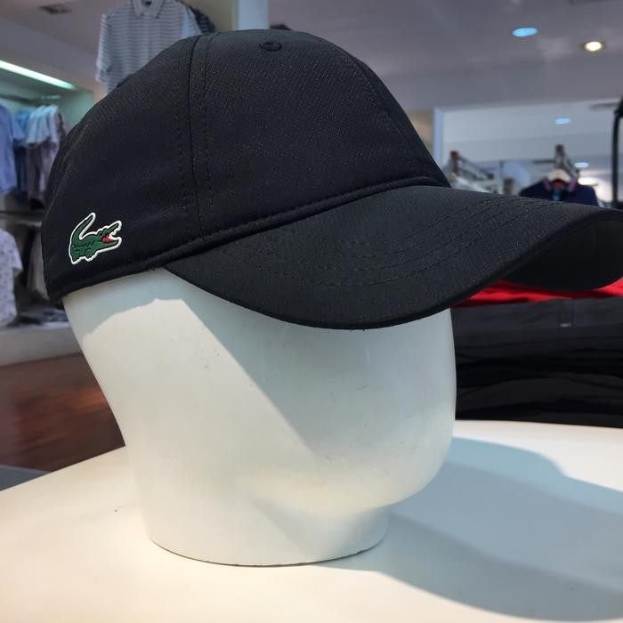 DISKON Topi Lacoste Sport Black READY STOCK