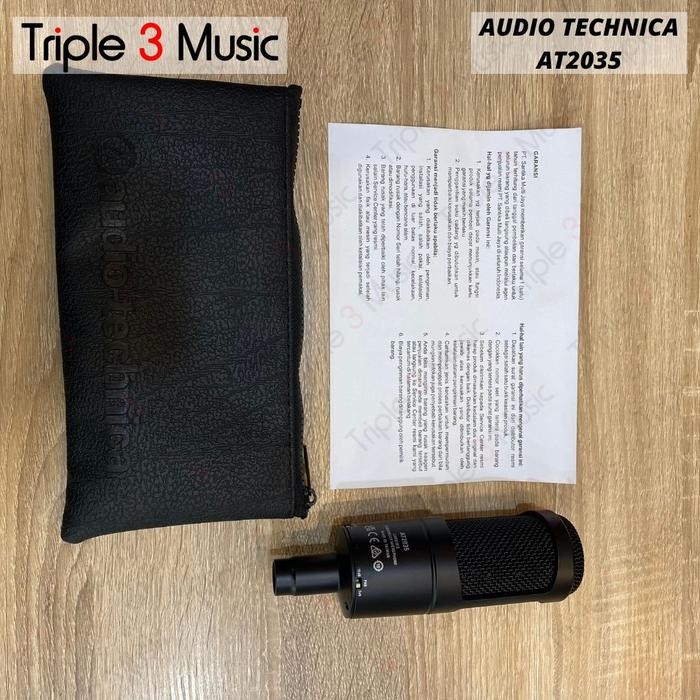 Audio Technica At2035 At 2035 Mic Condenser Microphone Condenser