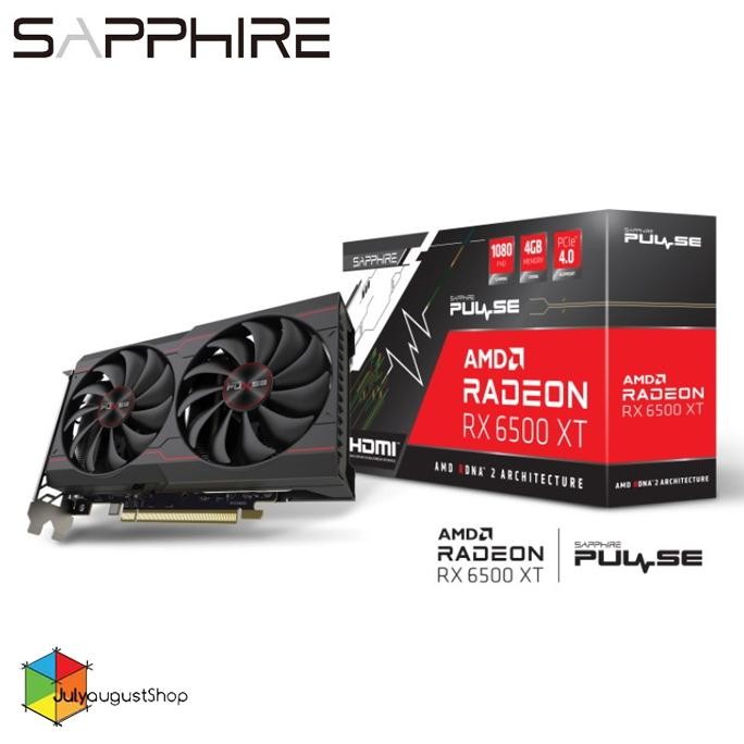 SAPPHIRE PULSE AMD RADEON RX 6500 XT 4GB GDDR6