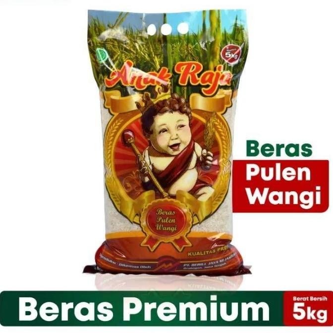 

Promo Terlaris Beras Anak Raja Pulen Wangi 5kg Ready
