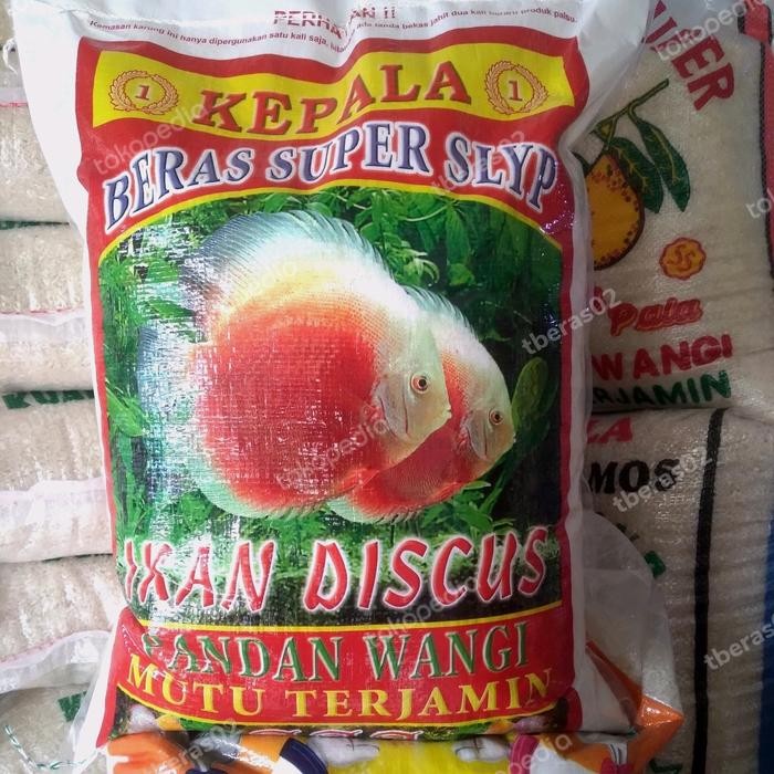 

Terbaru beras 10kg beras super slyp ikan discus Ready