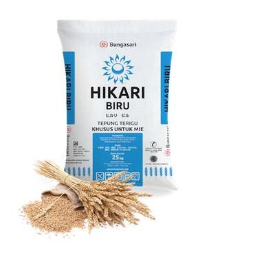 

Promo Terlaris Bungasari Hikari Biru Tepung Terigu Premium Mie 25 Kg Ready