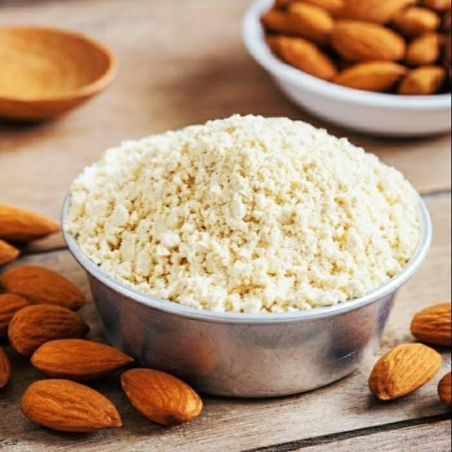 

New almonesia almond bubuk repack 1 kg blanched extrafine Ready