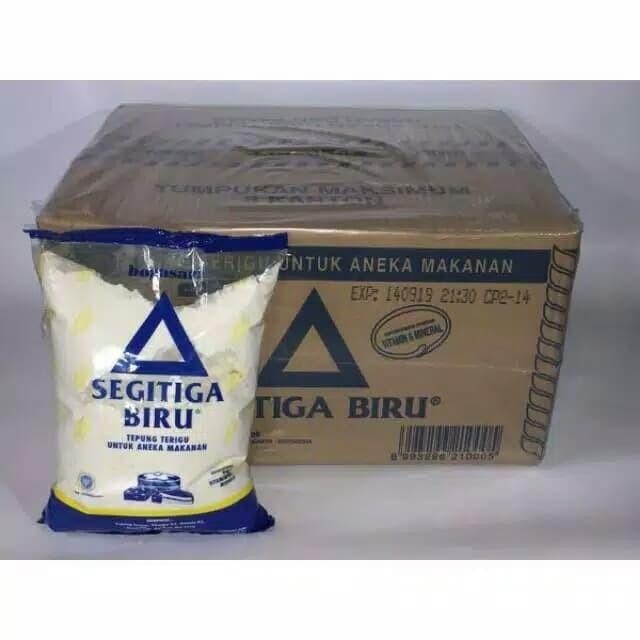 

Promo Terlaris Tepung Terigu SEGITIGA BIRU 1 dus isi 12pcs Ready
