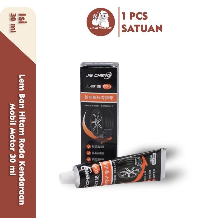 LEM TAMBAL BAN HITAM 30 ML MOTOR MOBIL UNIVERSAL / LEM BAN SOBEK