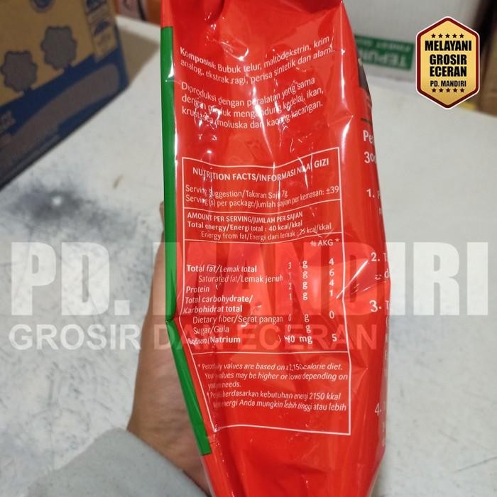 

(Allthebest) KNORR GOLDEN SALTED EGG POWDER 270 GR / POUCH / BUBUK SAUS TELUR ASIN