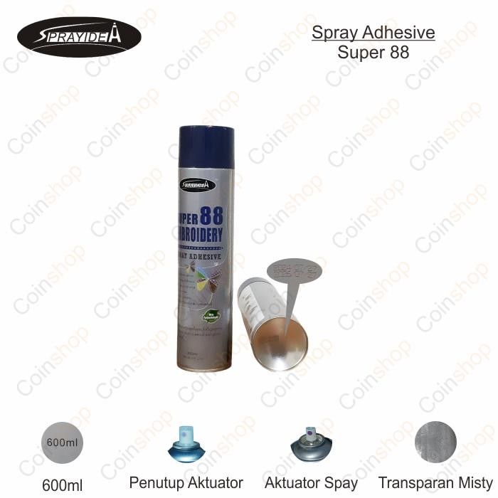 

ID LEM SEMPROT / LEM SPRAY / SPRAY ADHESIVE SPRAYIDEA SUPER 88