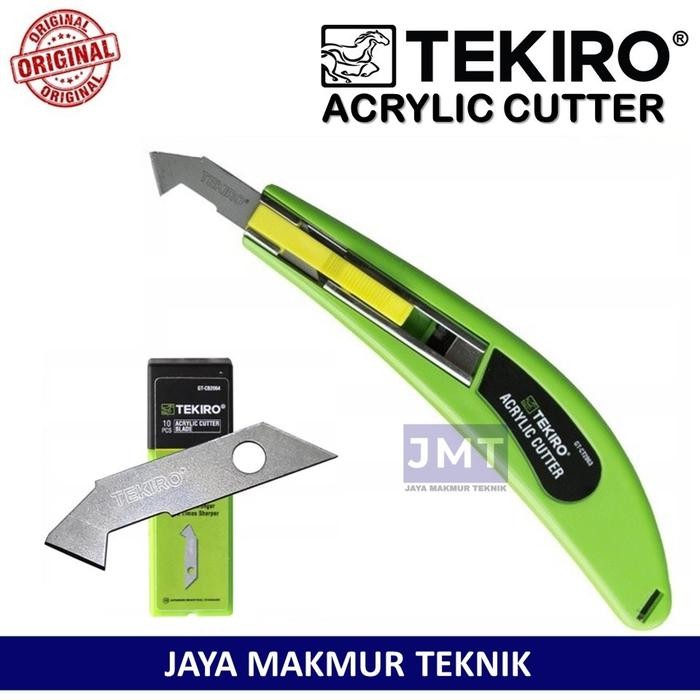 

ID TEKIRO PISAU CUTTER ACRYLIC DAN REFILL CUTTER ACRYLIC PEMOTONG AKRILIK