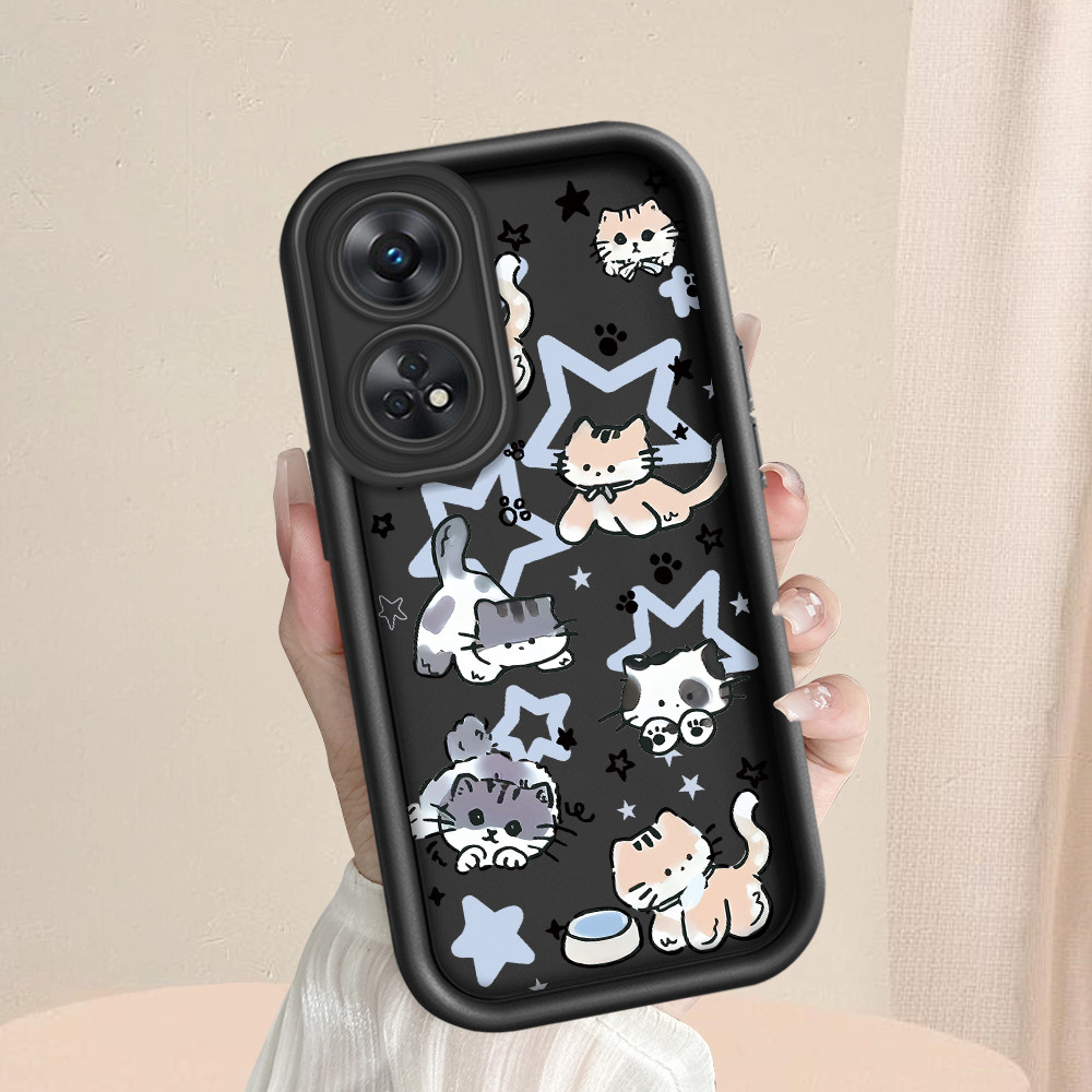 Casing Hp Untuk OPPO Reno 8T 4G Softcase Kondom Hp Mode Case Kesing Casing D087-1 S2-1921