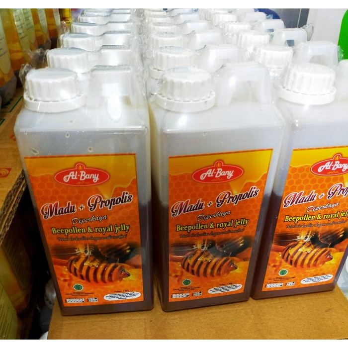 

MADU MURNI ASLI HUTAN PLUS PROPOLIS AL BANY 1KG 1000 GRAM