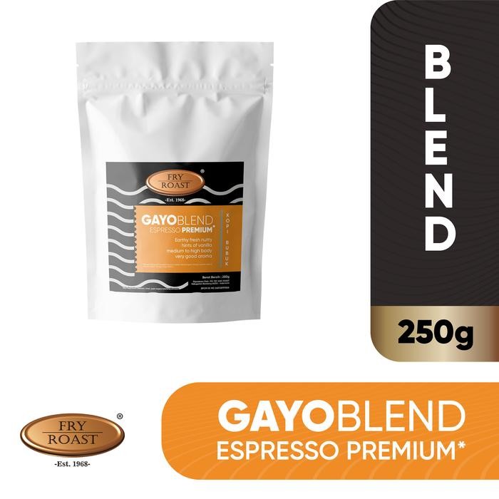 

KOPI GAYO BLEND PREMIUM 250 GRAM (ARABIKA/ROBUSTA) BIJI/BUBUK