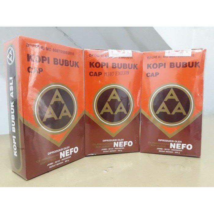 

KOPI AAA 500GR / KOTAK