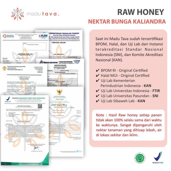 

MADU MURNI ASLI TAVA 1KG NEKTAR KALIANDRA 100% PURE RAW HONEY ALAMI