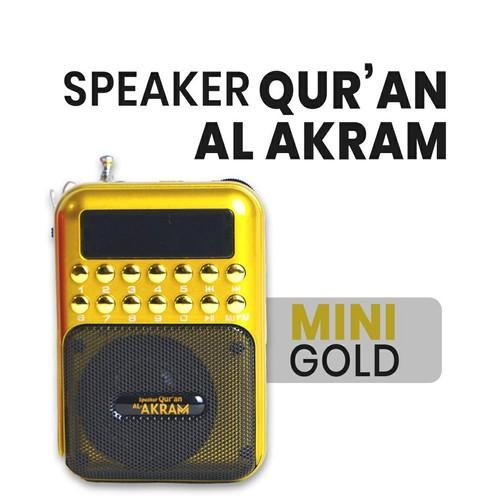 Speaker Al Quran Mini Al Akram Spiker Bluetooth Speker Murottal Mini Al Akram 30 Juz bergaransi