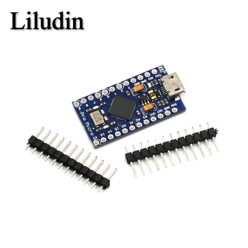 IMPORT PRO MICRO ATMEGA32U4 5V 16MHZ REPLACE ATMEGA328 FOR ARDUINO ATMEGA 32U4 PRO MINI WITH 2 ROW