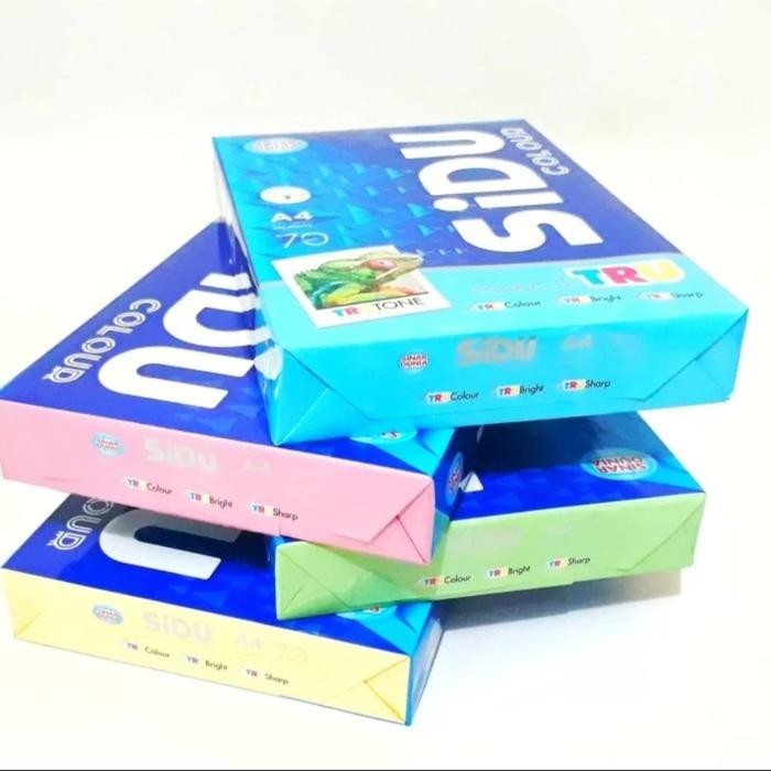 

Kertas Hvs Warna A4 70 Gr Sidu 500 Lembar