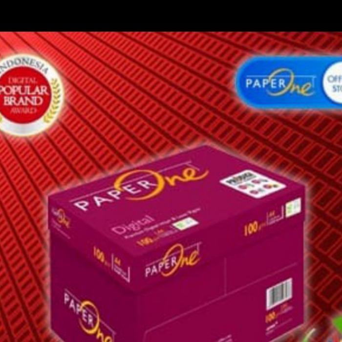 

Kertas Hvs A4 100Gr Paper One 1Dus(4Rim)