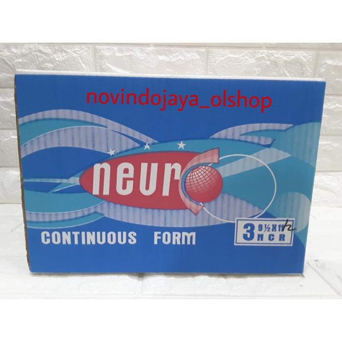 

Continuous From Merek Neuro 3Ply 9,5 X 11 Inch Termurah Ecer 1Dus