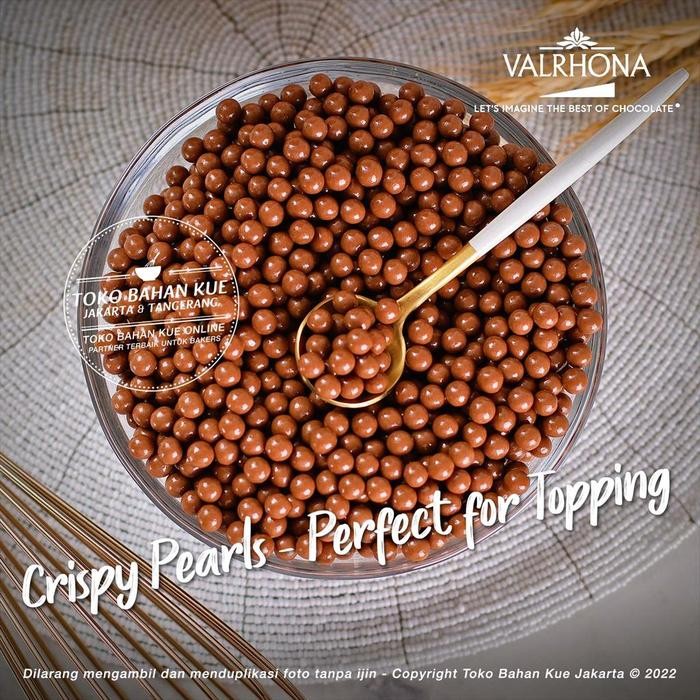 

Neww Valrhona - Les Perles 36% Caramelia 500gr Crispy Choc Milk Caramel Terlaris