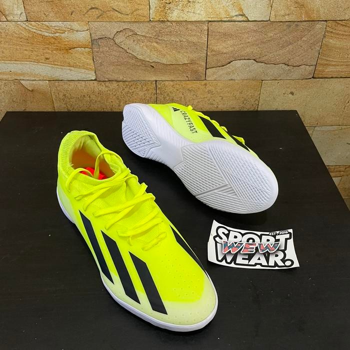 Sepatu Futsal Adidas X Crazyfast League IN Yellow BNIB IF0701
