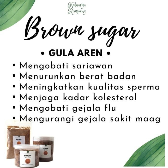 

(Allthebest) Gula Aren Semut Organik 500 gr