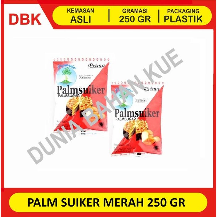 

(Allthebest) PALM SUIKER MERAH 250 GR / PALMSUIKER PRIMA / PALMSUGAR / PALM SUGAR