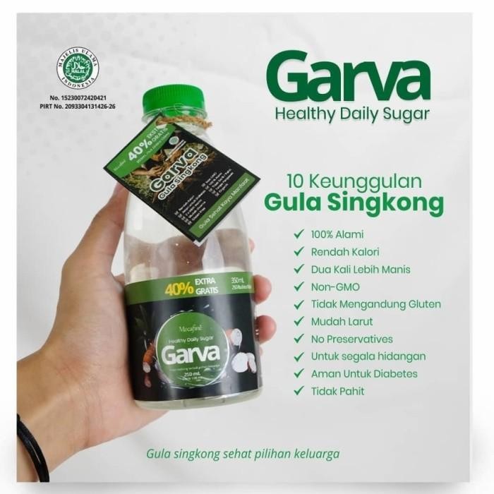 

(Allthebest) Mocafine Garva Gula Singkong ( GulaKong ) 350ml