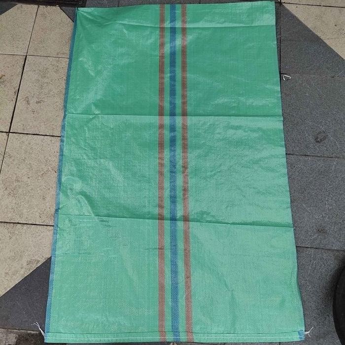 

karung ukuran 75x115 hijau kapasitas 100kg MINIMAL ORDER 5