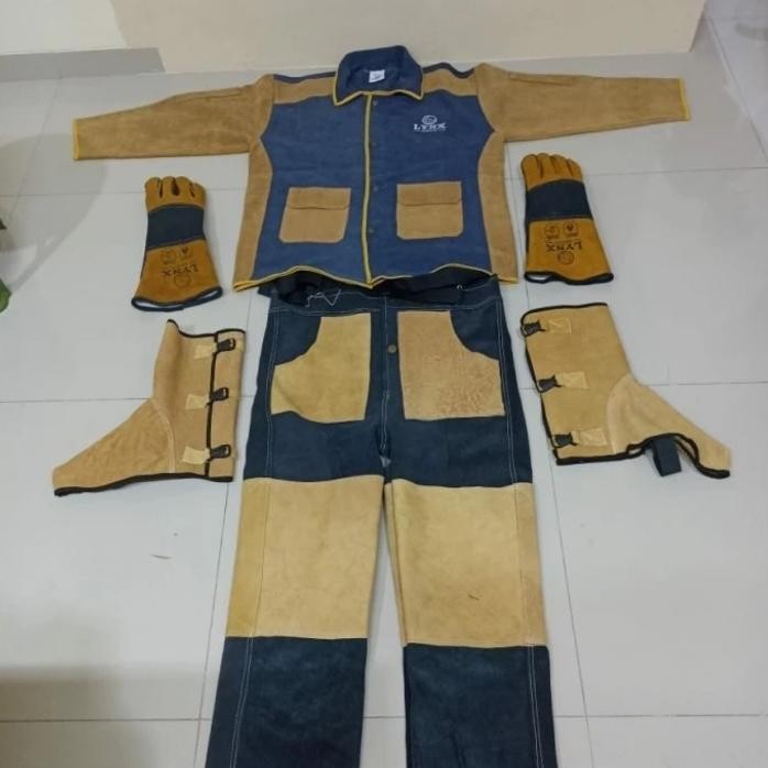 Jaket + Celana Las 1 Set / Jacket Welding LYNX Original