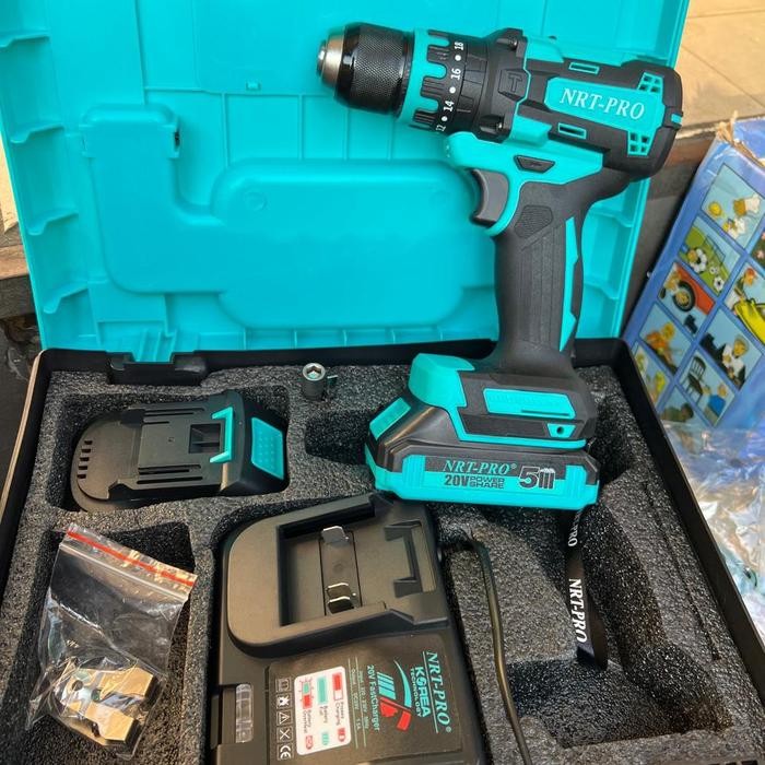 Terbaik Brushless Impact Drill Nrt Pro 740Dc 740 Dc Bor Cordless Batre