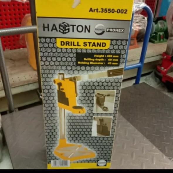 Hemat Stand Bor Hasston Germany Prohex / Dudukan Bor Hasston