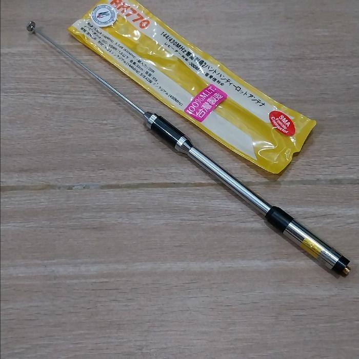 antena ht jarak jauh RH770 dualband female buat ht TEXAS TX2 TX3TX5 SCOM FC9PRO KINNOTA UVK5 PLUS