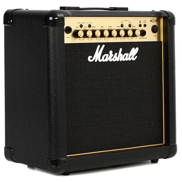Baru Marshall Mg15Gfx / Mg15Fx Gold 15W Guitar Combo Amp 1X8"
