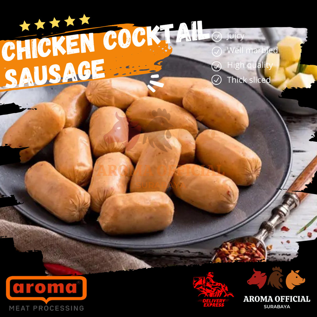 RAJA RASA Chicken Cocktail Sausage (Sosis Ayam koktail)