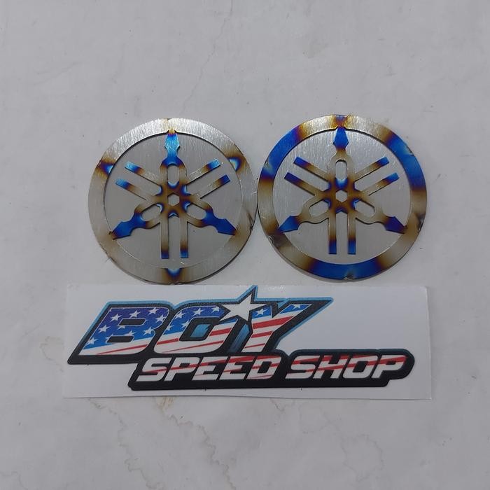 Logo yamaha xmax titanium Burn