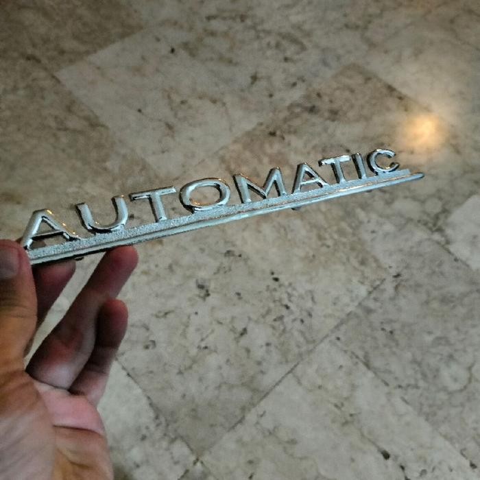 emblem automatic kondisi baru  mercy tiger mercy mini mercy kebo mercy barong