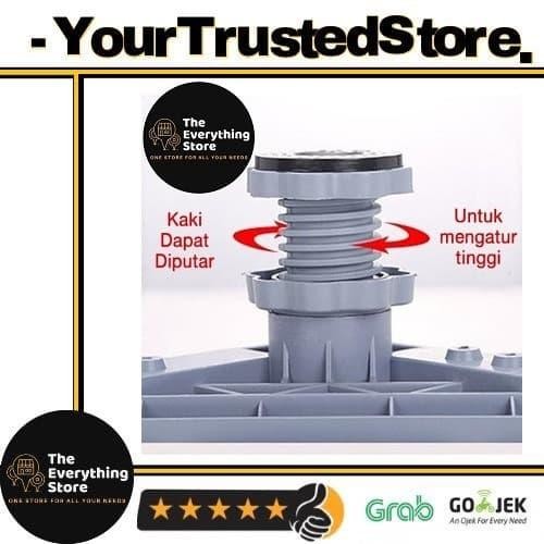 Dudukan Mesin Cuci/Alas Penahan Mesin Cuci/Tatakan Mesin Cuci Kuat