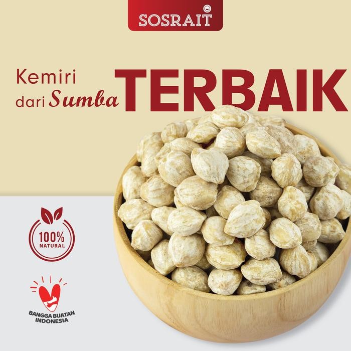 

Sosrait Kemiri Utuh Sumba 3KG