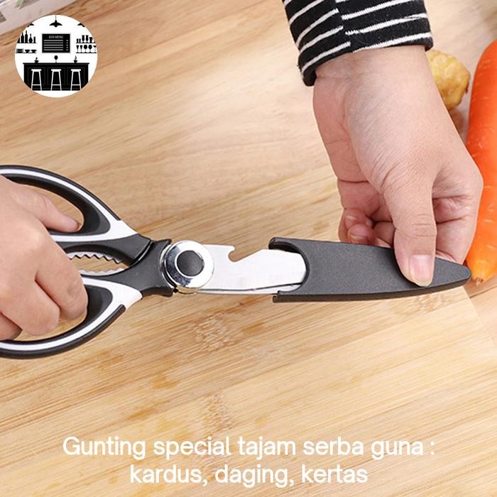 

ID GUNTING ASLI TAJAM SERBA GUNA : KARDUS, DAGING, KERTAS