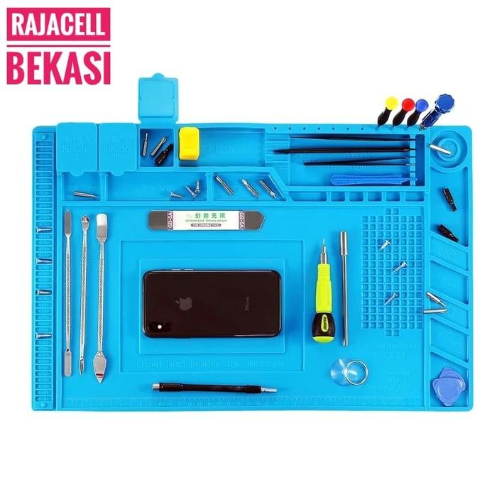 

ID ALAS SOLDER ANTI ESD INSULATION WORKING MAT KARET INSULATOR PAD REPAIR