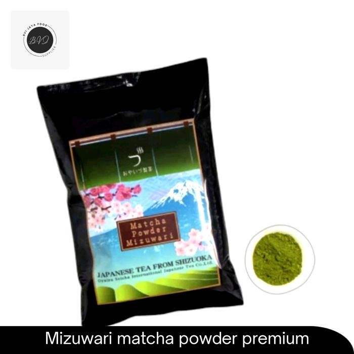 

Matcha Powder Mizuwari premium impor japan