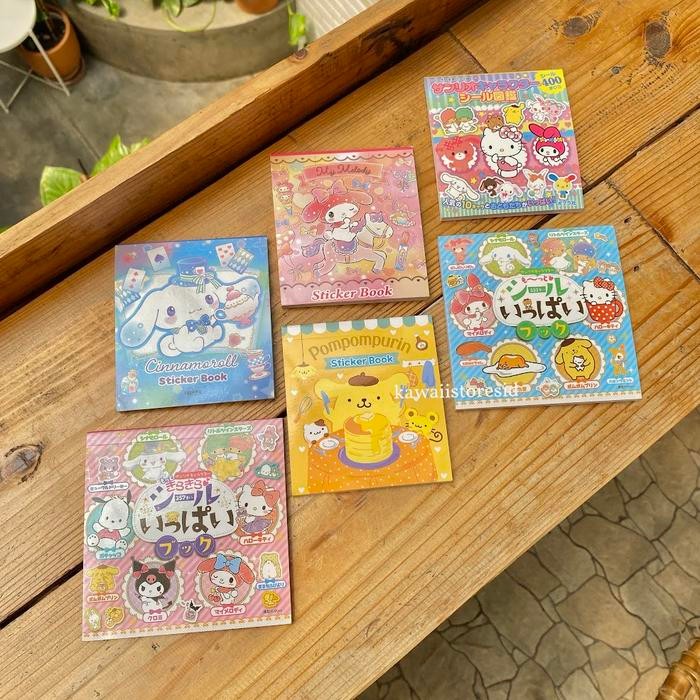 

ID STIKER BUKU KARTUN SANRIO KUROMI CINNAMOROL HELLO KITTY MY MELODY STICKER BOOK KOLEKSI STIKER