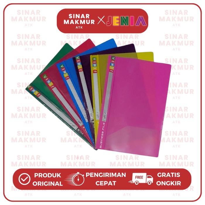 

ID BUSINESS FILE/MAP PLASTIK ACCO FOLIO/F4 DENGAN KANTONG JENIA (LSN)