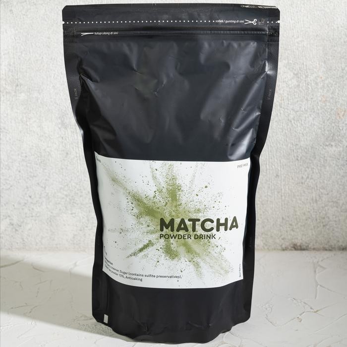 

1000 Gr 1 KG Premium Premix Matcha Green Tea Powder Drink / Bubuk Minuman Teh Hijau